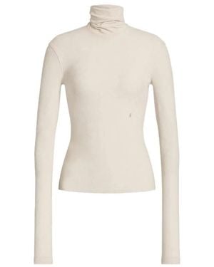 Alberta Ferretti Long Sleeve Tops - Blanco