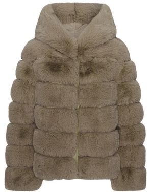 American Dreams Faux Fur & Shearling Jackets - Verde