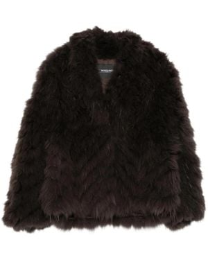 Simonetta Ravizza Faux Fur & Shearling Jackets - Black