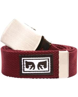 Obey Belts - Rosso