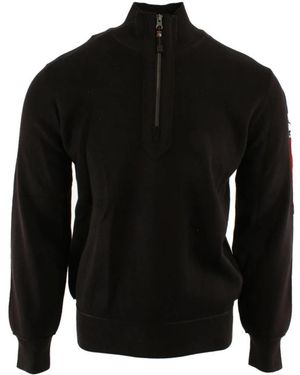 Parajumpers Truien & Vesten ,Zwart ,Katoen Basic Scoe Crewneck Sweater