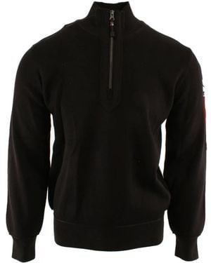 Parajumpers Truien & Vesten ,Zwart ,Katoen Basic Scoe Crewneck Sweater