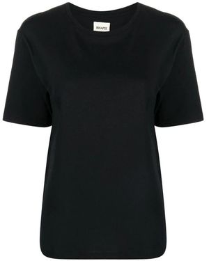 KHAITE T-Shirts - Negro