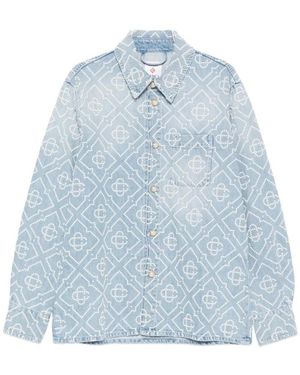 CASABLANCA Jassen ,Blauw ,Shirt
