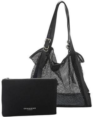 Ermanno Scervino Tote Bags - Black