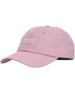 Element Gebogener Schirmkappe Gebleichtes Malve - Pink