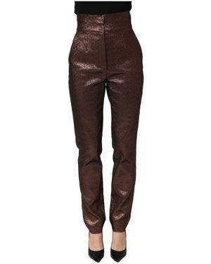 Dolce & Gabbana Tapered Trousers - Brown