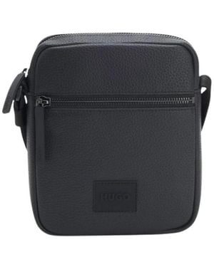 HUGO Cross Body Messenger - Black