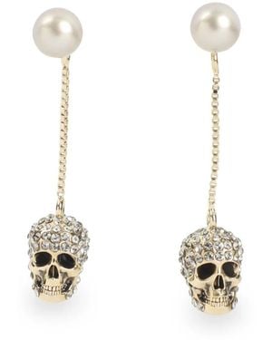 McQueen Earrings - Metallic