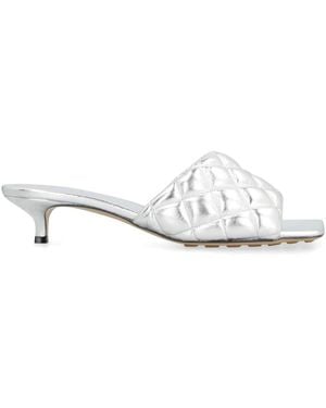 Bottega Veneta Heeled Mules - White