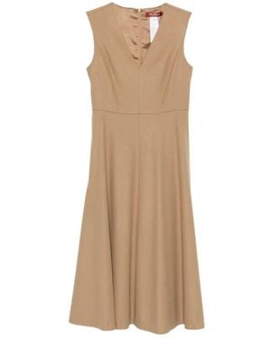 Max Mara Midi Dresses - Neutro