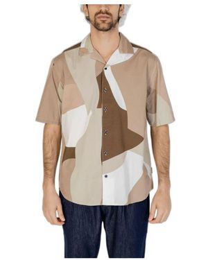 Only & Sons Short Sleeve Shirts - Natural