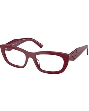 Prada Glasses - Red