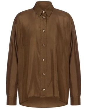 Philosophy Di Lorenzo Serafini Shirts - Marrone
