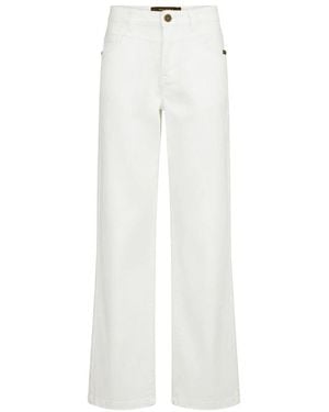 Sand Finula Wide Hosen - Weiß