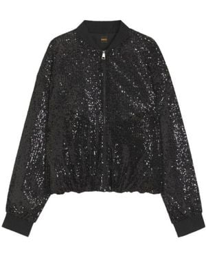 BOSS Bomber Jackets - Noir