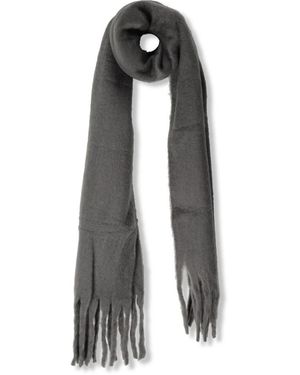 Modström Accessoires ,Grijs ,Polyester Arismd Sjaal