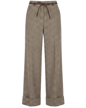 Panicale Wide Trousers - Grey