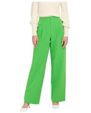 ONLY Wide Trousers - Vert