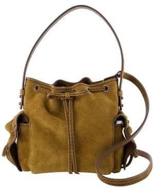 Acne Studios Bucket Bags - Marrone