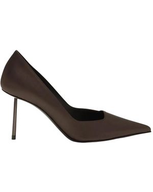Le Silla Schoenen ,Bruin ,Leer Amelia Pumps