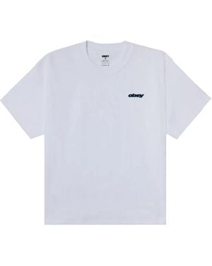 Obey T-Shirts - Blue