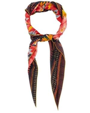Pierre Louis Mascia Silky Scarves - Rojo