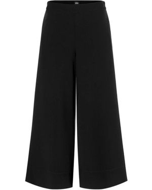 M·a·c Wide Trousers - Negro