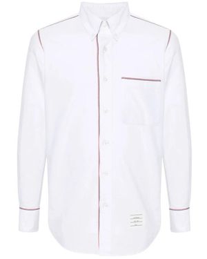 Thom Browne Casual Shirts - White