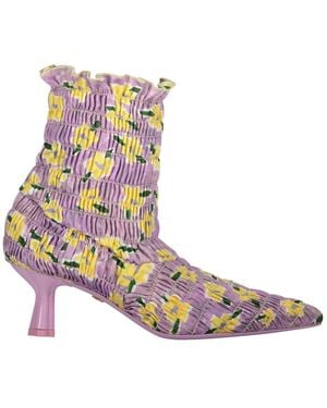 AMY CROOKES Heeled Boots - Marrón