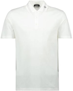 Versace Polo Shirts - White