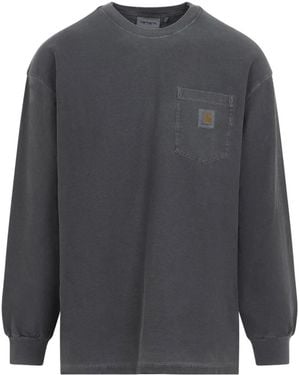 Carhartt Long Sleeve Tops - Gris