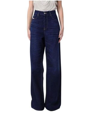DIESEL Stilvolle Distressed Blaue Jeans
