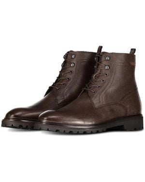 van Bommel Lace-Up Boots - Brown