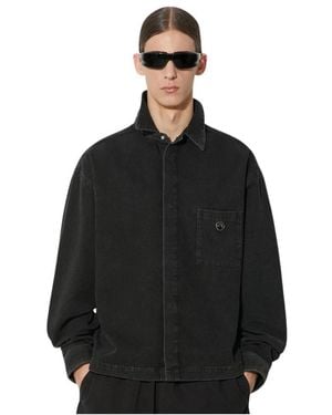 Ambush Denim Shirts - Negro