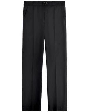 Fay Cropped Pants - Gray