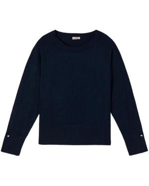 Oltre Round-Neck Knitwear - Azul