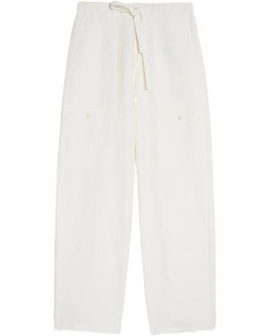 Jil Sander Wide Trousers - White