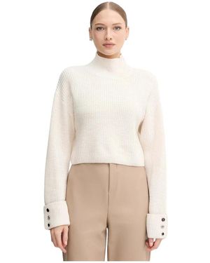 GAUDI Turtleneck Sweater - Naturel