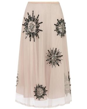 Maliparmi Midi Skirts - Naturel