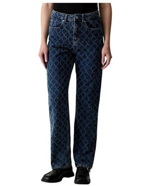 KARL LAGERFELD Straight Jeans - Azul