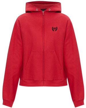 Balenciaga Zip-Throughs - Red