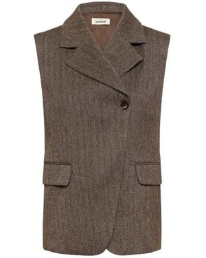 Soaked In Luxury Vests - Marron