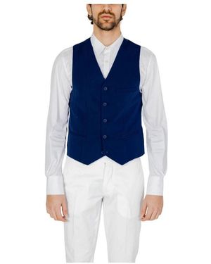 Only & Sons Suit Vests - Blue