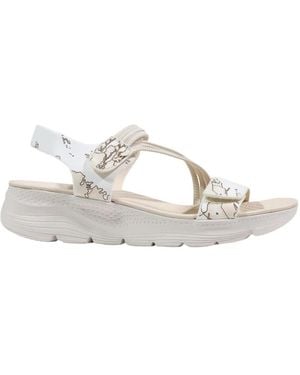 Alviero Martini 1A Classe Wedges - Metallic