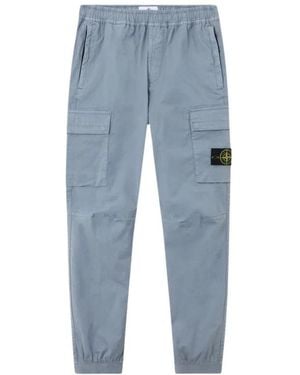 Stone Island Cargo Joggers - Blue