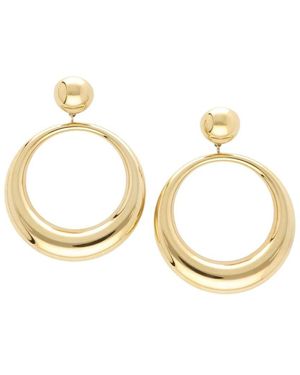 Notre-v Goldene Hoop-Ohrringe X Bo - Mettallic