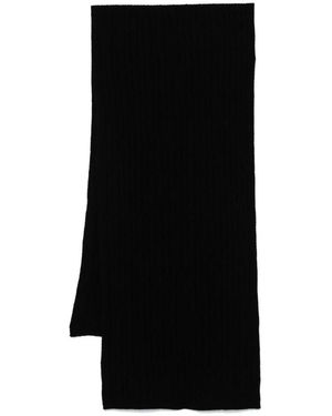 Lady Anne Accessoires ,Zwart ,Kasjmier Kasjmier Kabel Gebreide Wrap Sjaal