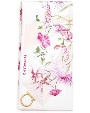 Ferragamo Silky Scarves - Pink