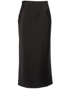 Actitude Midi Skirts - Negro